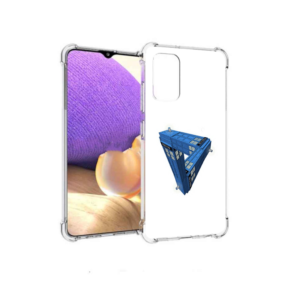 Чехол MyPads Tocco для Samsung Galaxy A32 головолока абстракция (PT158368.514.291)