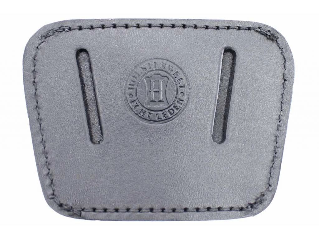 

Кобура Holster поясная, универсальная (черный, кожа)