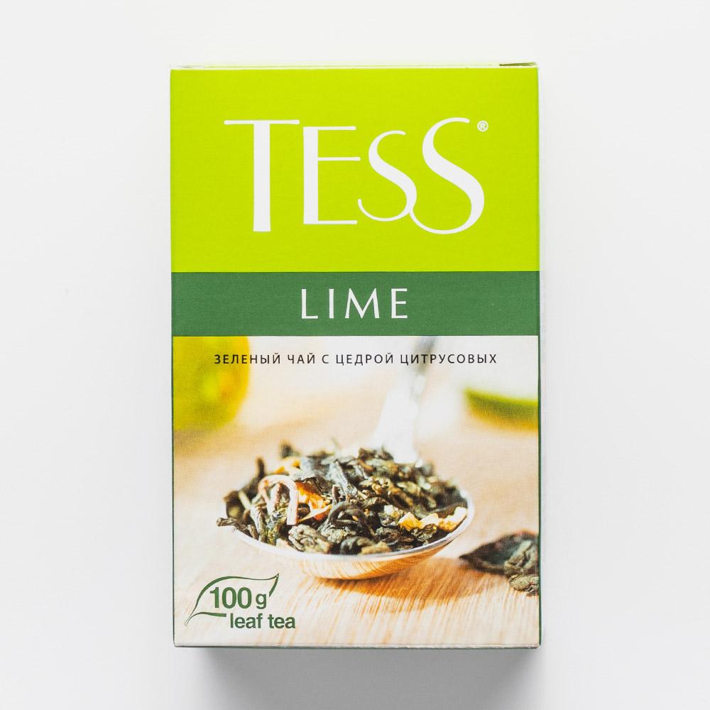 фото Чай зеленый листовой tess lime 100 г