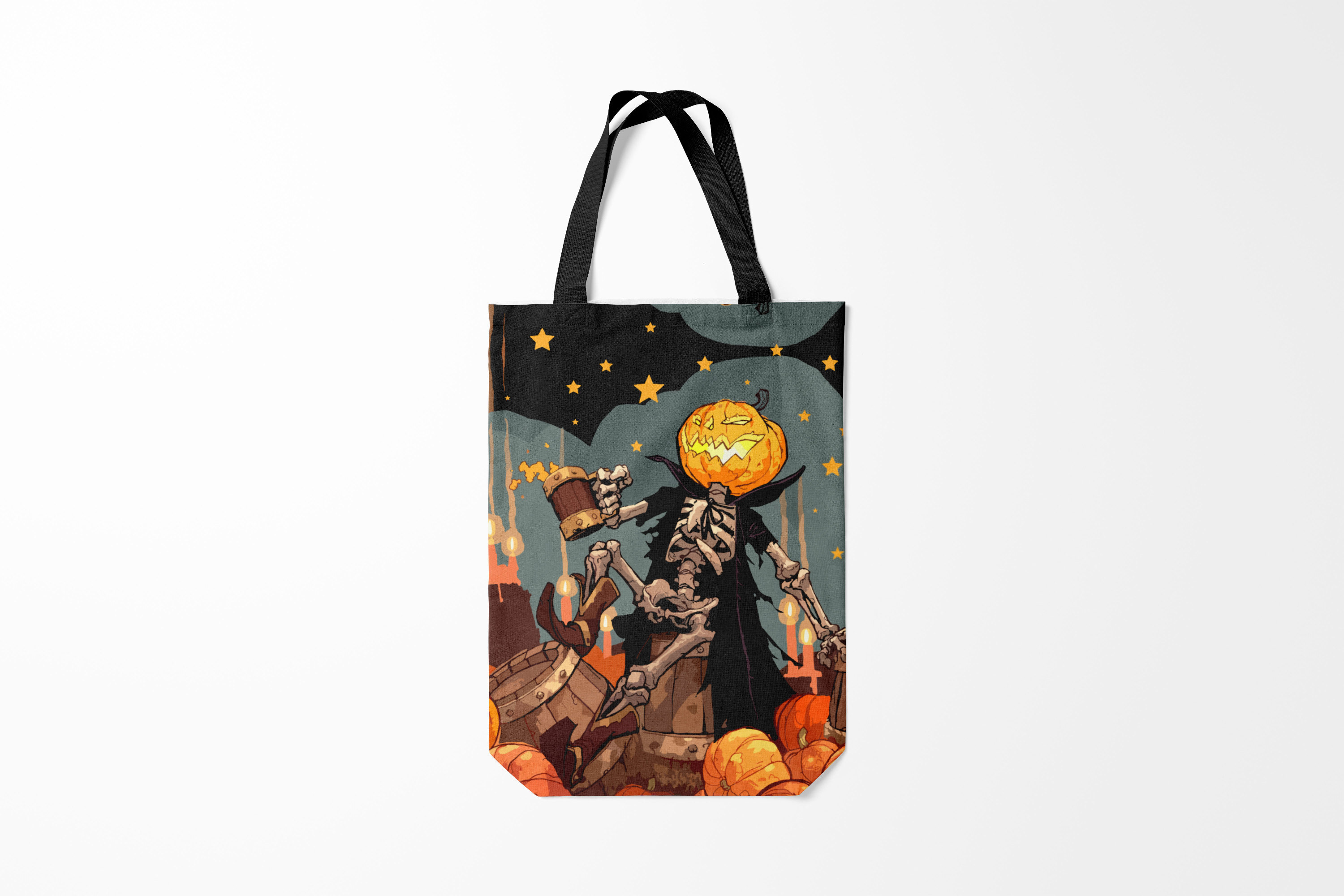 

Сумка шoппер унисекс Burnettie Пауки Halloween, разноцветный, Пауки Halloween