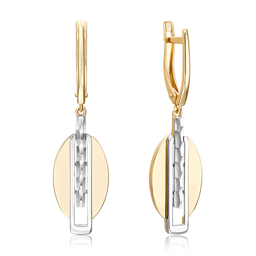 

Серьги подвески из золота PLATINA jewelry 02-5056-00-000-1121, 02-5056-00-000-1121