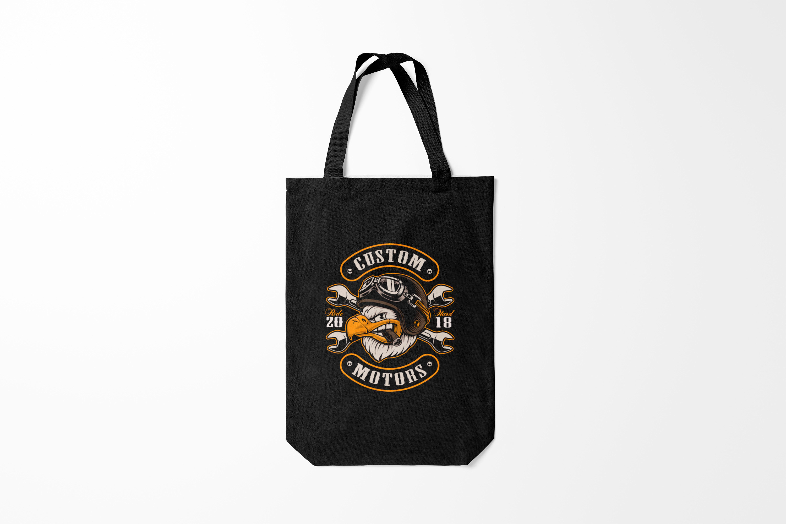 

Сумка шoппер унисекс Burnettie Разные American eagle with cigar, черный, Разные American eagle with cigar