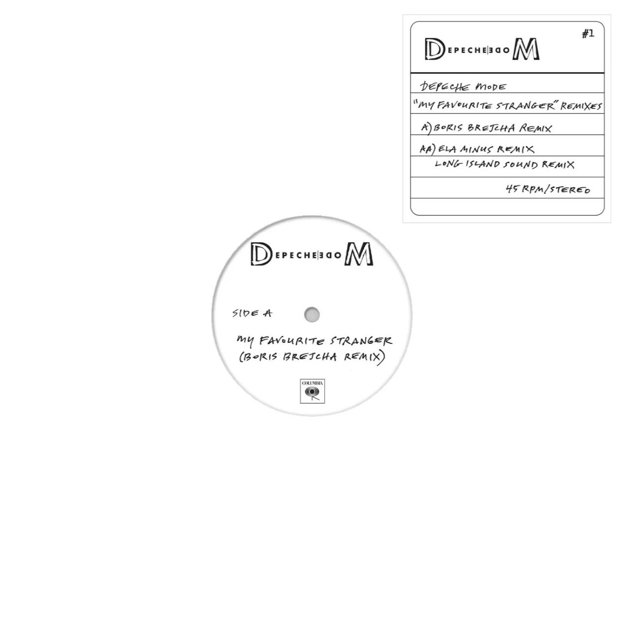 

Depeche Mode My Favourite Stranger Remixes 45 RPM (12")