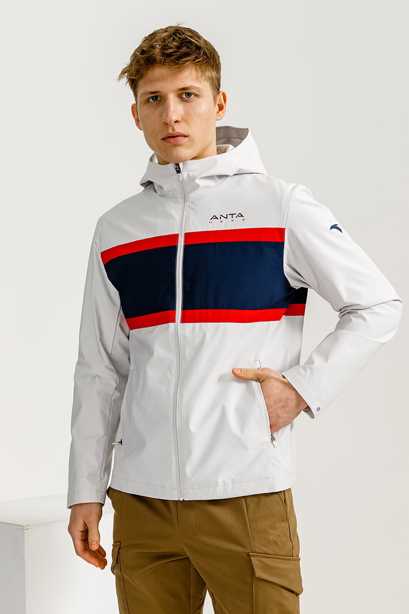 

Ветровка мужская Anta CHN A-WARM/A-RAIN RESISTANT 852317604 серая S, Серый, CHN A-WARM/A-RAIN RESISTANT 852317604