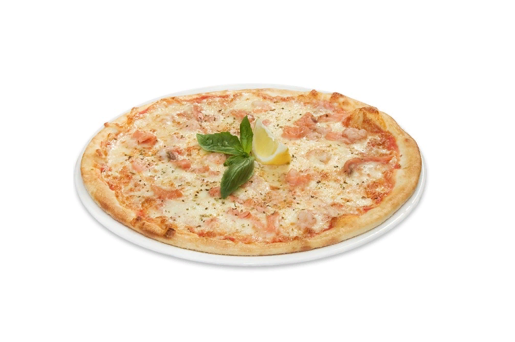 Пицца АШАН с лососем 550 г