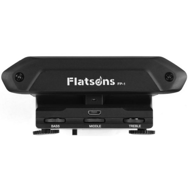 

Звукосниматель для акустической гитары Flatsons FP1, Черный, FP1