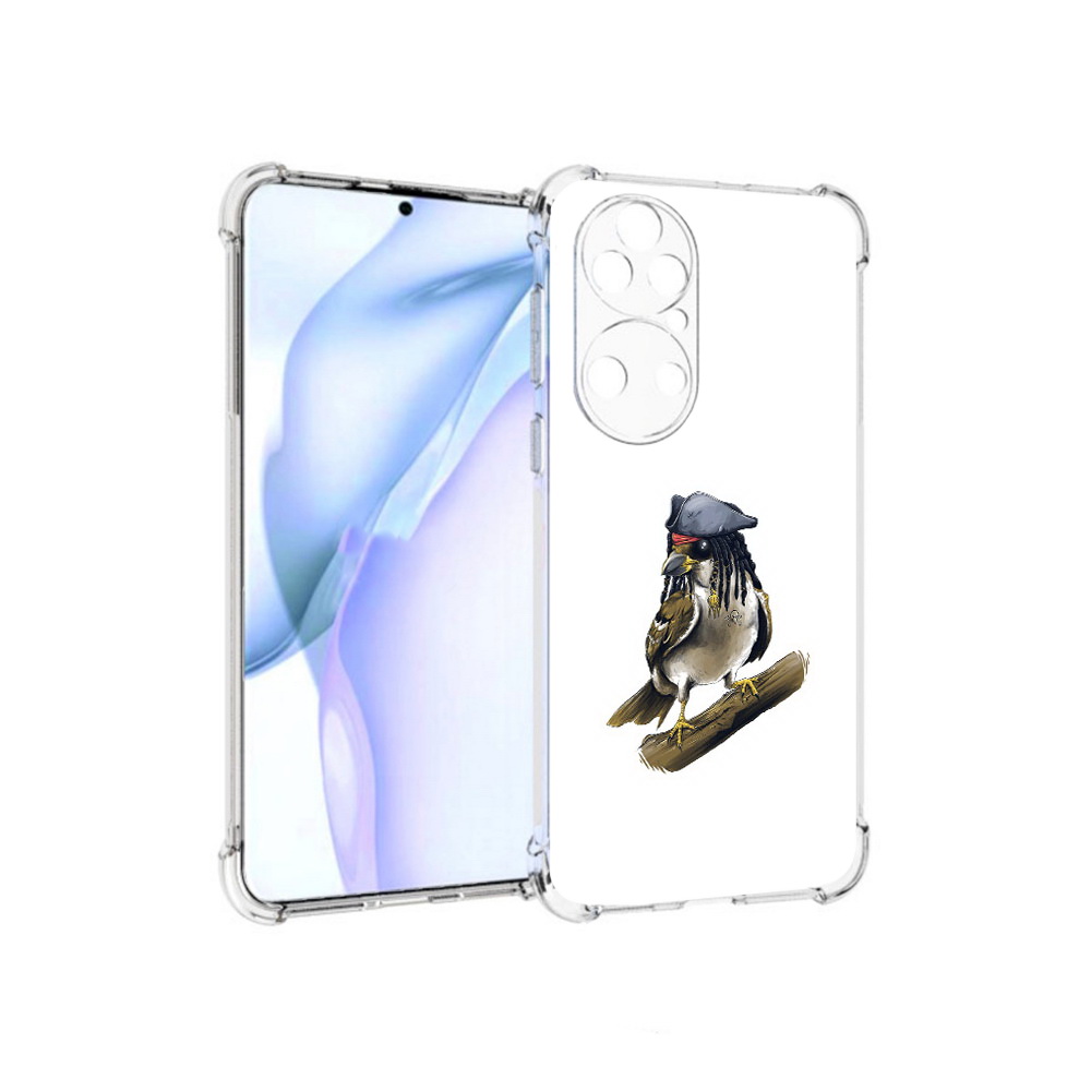 

Чехол MyPads Tocco для Huawei P50 Джек воробей, Прозрачный, Tocco