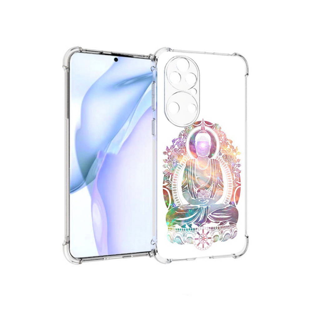 Чехол MyPads Tocco для Huawei P50 умный мужчина абстракция