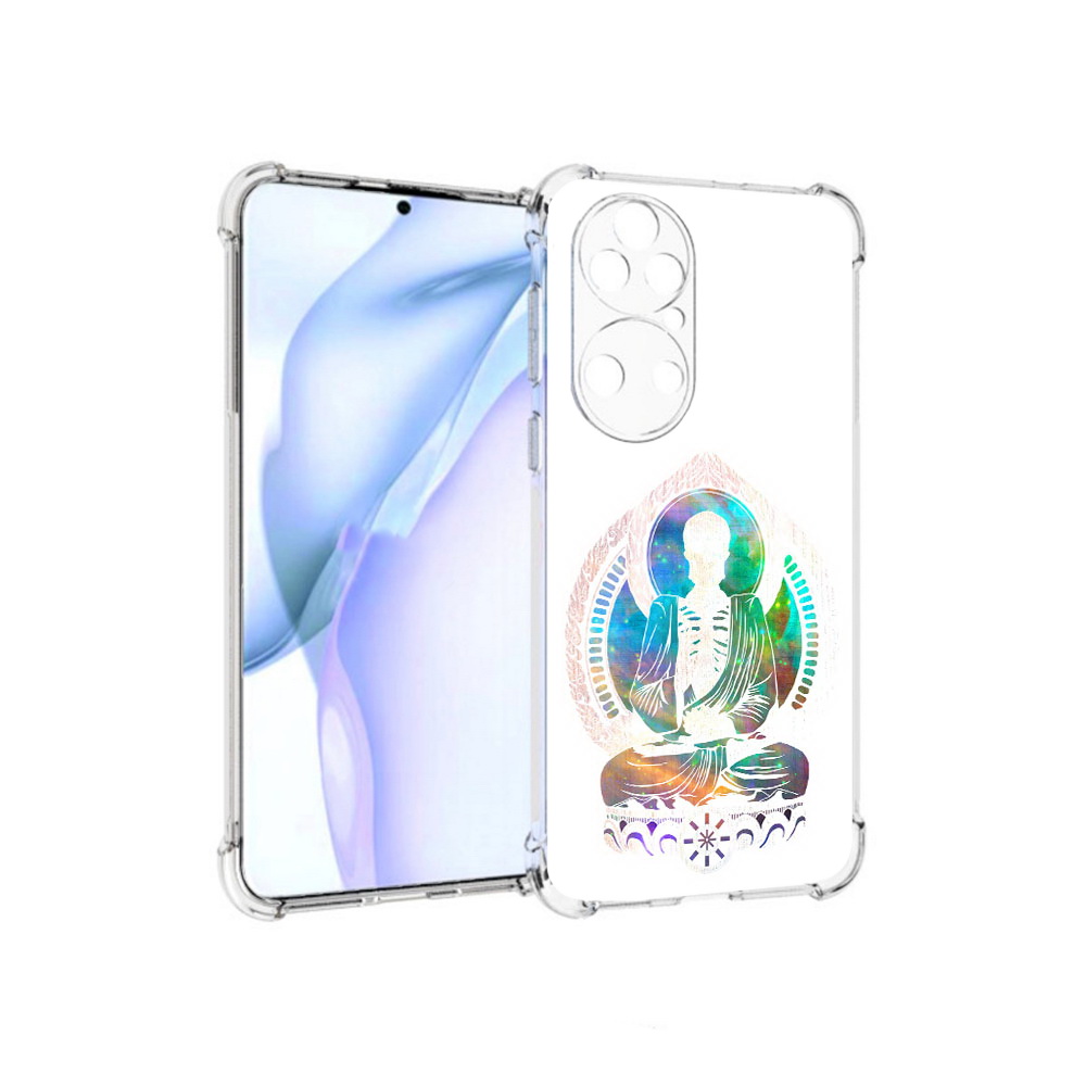 

Чехол MyPads Tocco для Huawei P50 умный скелет, Прозрачный, Tocco