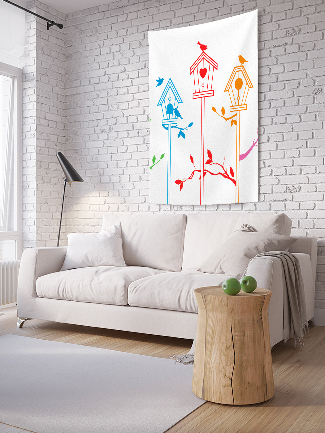 

Вертикальное фотопанно на стену JoyArty Коллекция птиц 150x200 см, Коллекция птиц