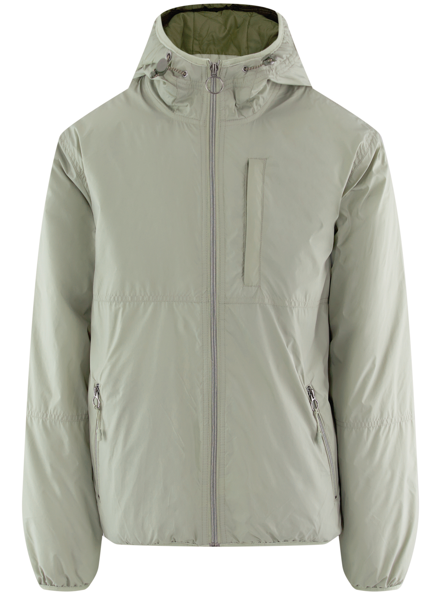 фото Куртка мужская oodji 1l512022m зеленая s