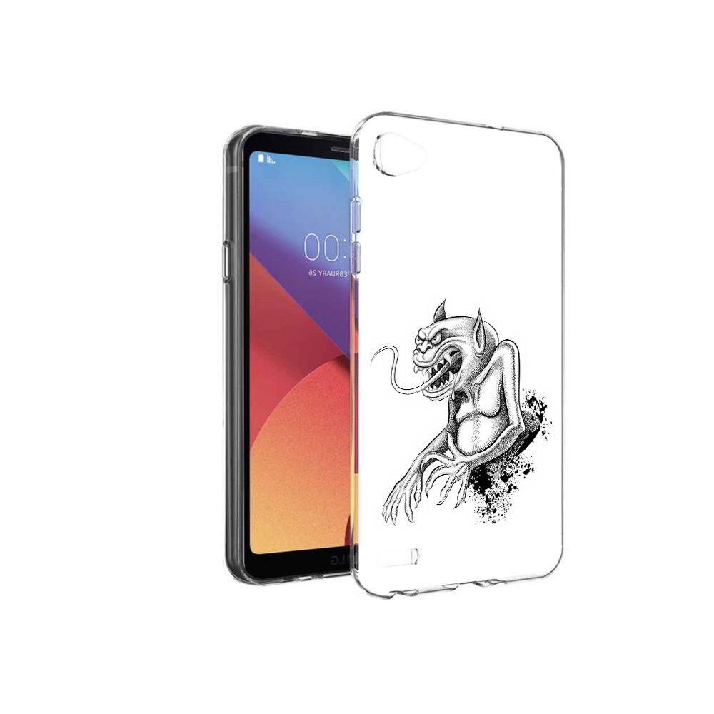 

Чехол MyPads Tocco для LG G6 mini чорт, Прозрачный, Tocco
