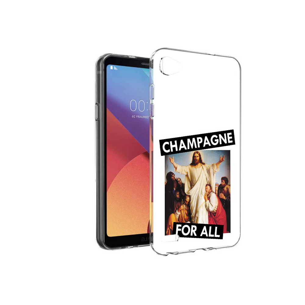

Чехол MyPads Tocco для LG G6 mini шампанское, Прозрачный, Tocco