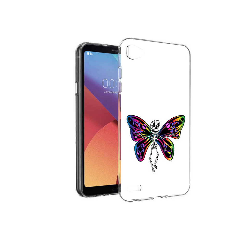 

Чехол MyPads Tocco для LG G6 mini эффект бабочки, Прозрачный, Tocco