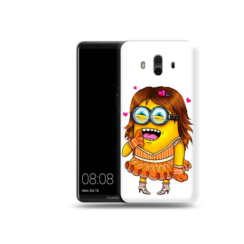

Чехол MyPads Tocco для Huawei Mate 10 Миньон девочка (PT88364.53.116), Прозрачный, Tocco