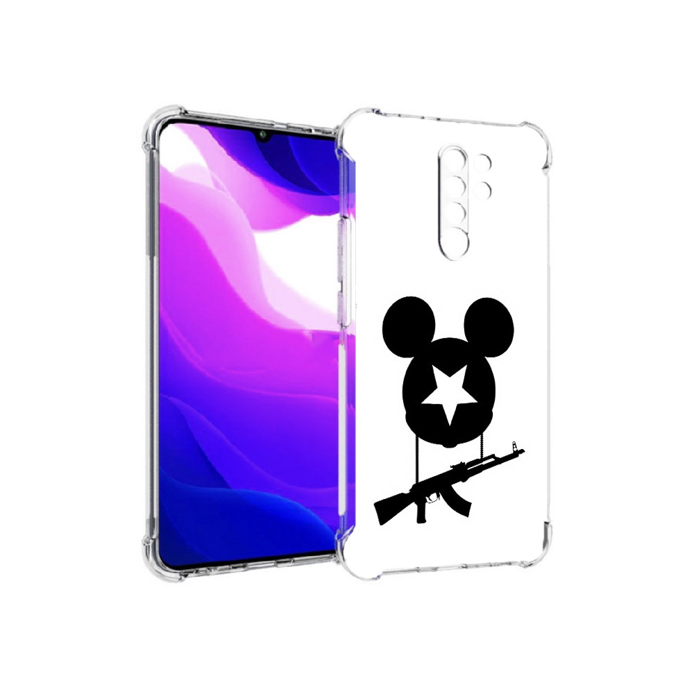 

Чехол MyPads Tocco для Xiaomi Redmi 9 АК Микки (PT150826.259.26), Прозрачный, Tocco