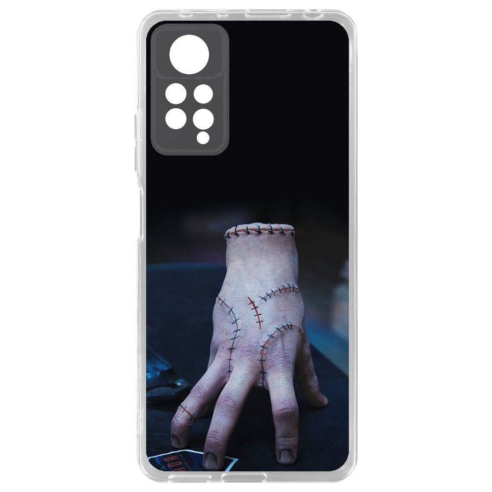 

Чехол-накладка Krutoff Clear Case Уэнсдей Аддамс - Вещь для Xiaomi Redmi Note 11 Pro, Прозрачный