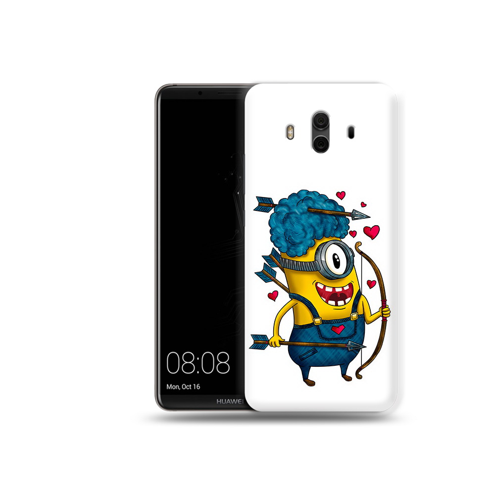 

Чехол MyPads Tocco для Huawei Mate 10 Миньон купидон (PT88364.53.117), Прозрачный, Tocco