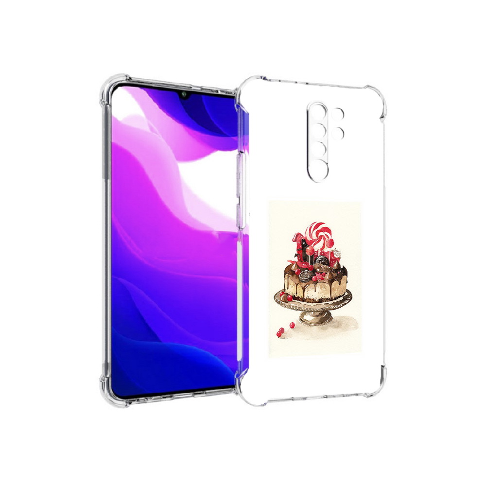 Чехол MyPads Tocco для Xiaomi Redmi 9 вкусный торт (PT150826.259.262)