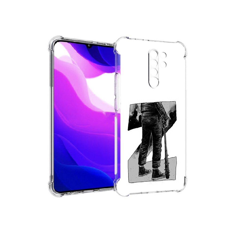 

Чехол MyPads Tocco для Xiaomi Redmi 9 воин черно белый (PT150826.259.265), Tocco