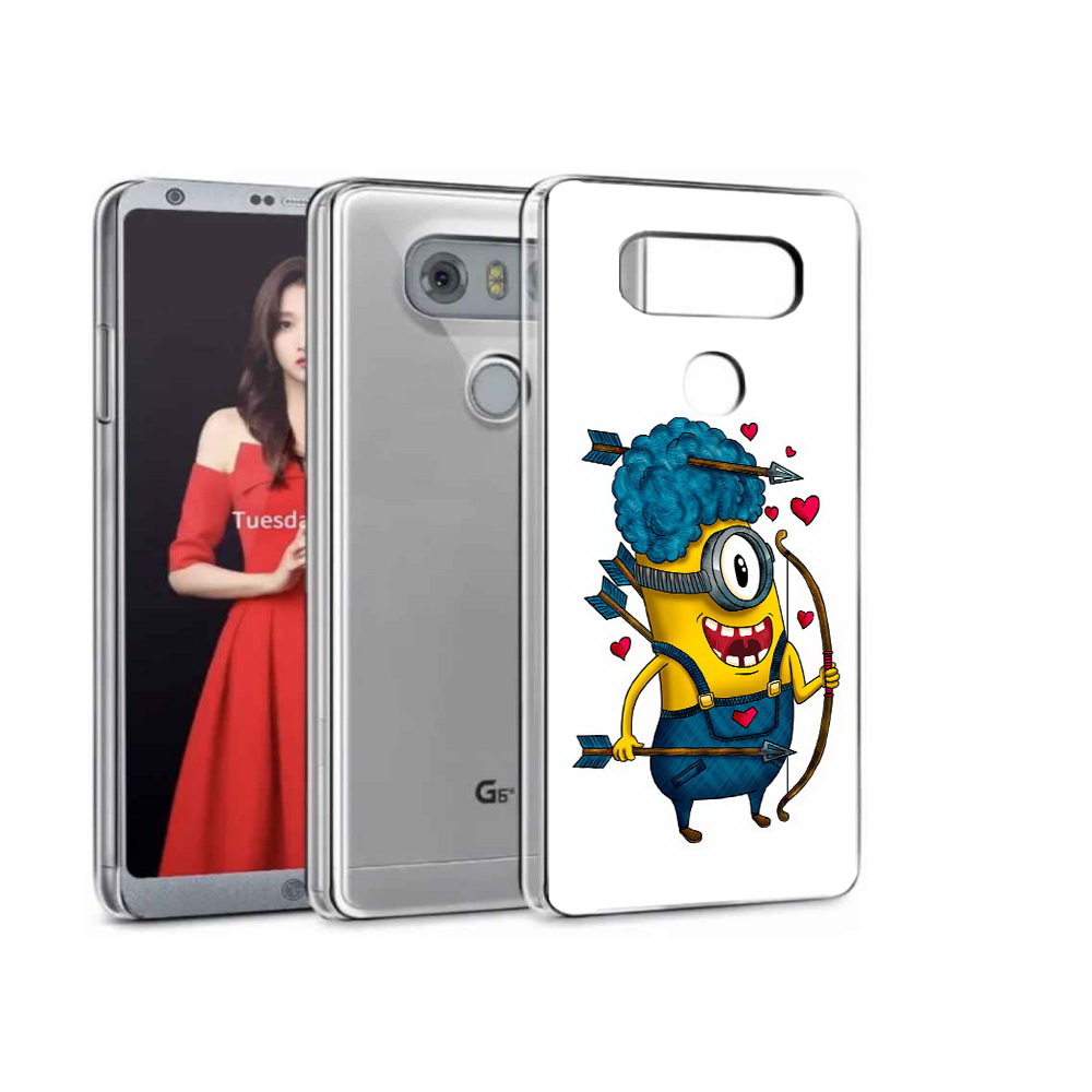 

Чехол MyPads Tocco для LG G5 Миньон купидон, Прозрачный, Tocco
