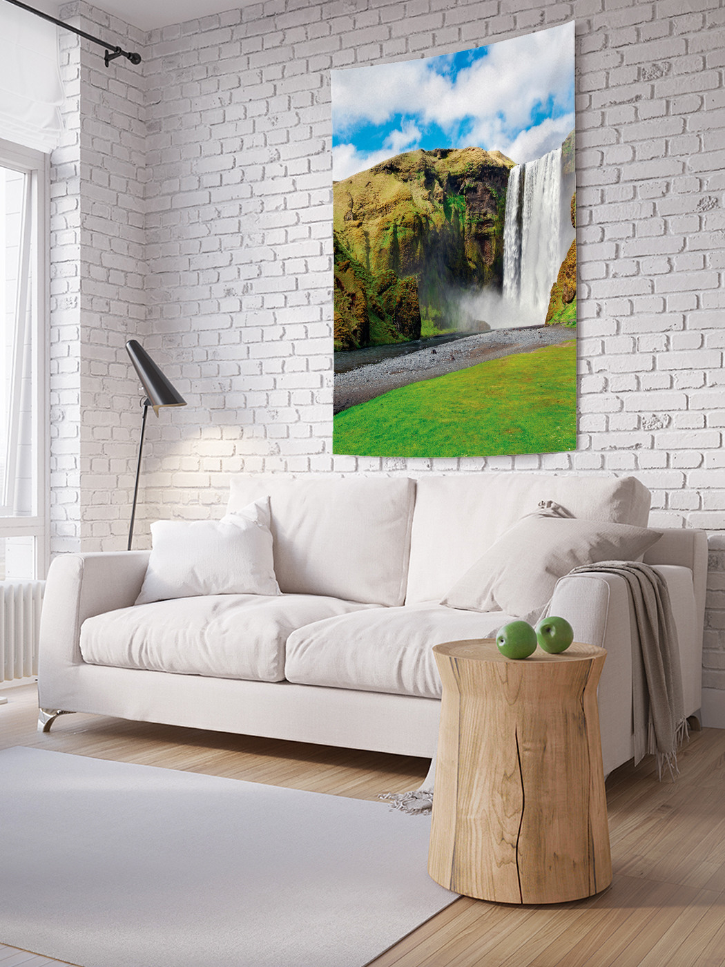

Вертикальное фотопанно на стену JoyArty Крутой водопад 150x200 см, Крутой водопад