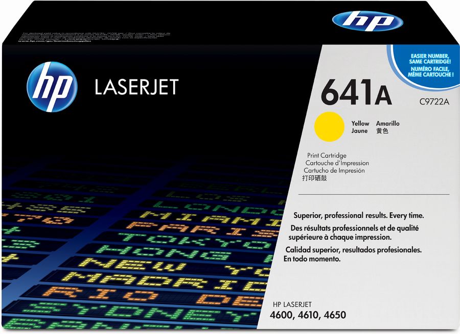 

Картридж HP C9722A yellow, Желтый, C9722A