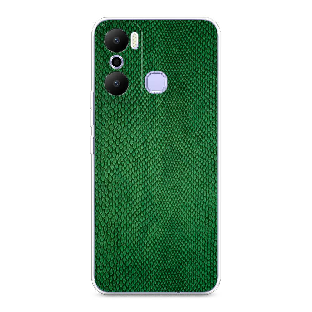 

Чехол Awog на Infinix Hot 20 Play "Изумрудная змея", Черный;зеленый;коричневый, 3103550-3