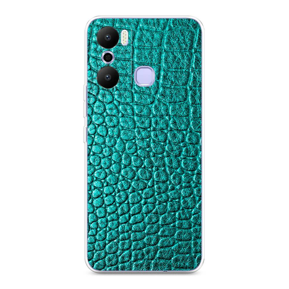 

Чехол Awog для Infinix Hot 20 Play "Бирюзовая змея", 3103550-3