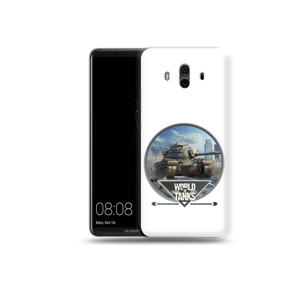 

Чехол MyPads Tocco для Huawei Mate 10 Мир танков (PT88364.53.119), Прозрачный, Tocco