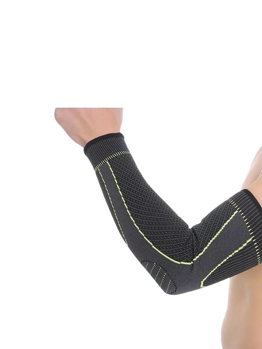 

Бандаж на локоть спортивный налокотник, Черный