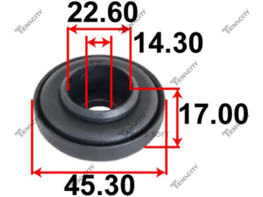 Подшипник Опоры Амортизатора Tenacity (2337) Abrvw1005 1Шт TENACITY ABRVW1005