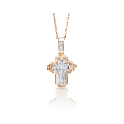 

Подвеска из комбинированного золота с фианитом PLATINA jewelry 03-1857-01-401-1111-03, 03-1857-01-401-1111-03