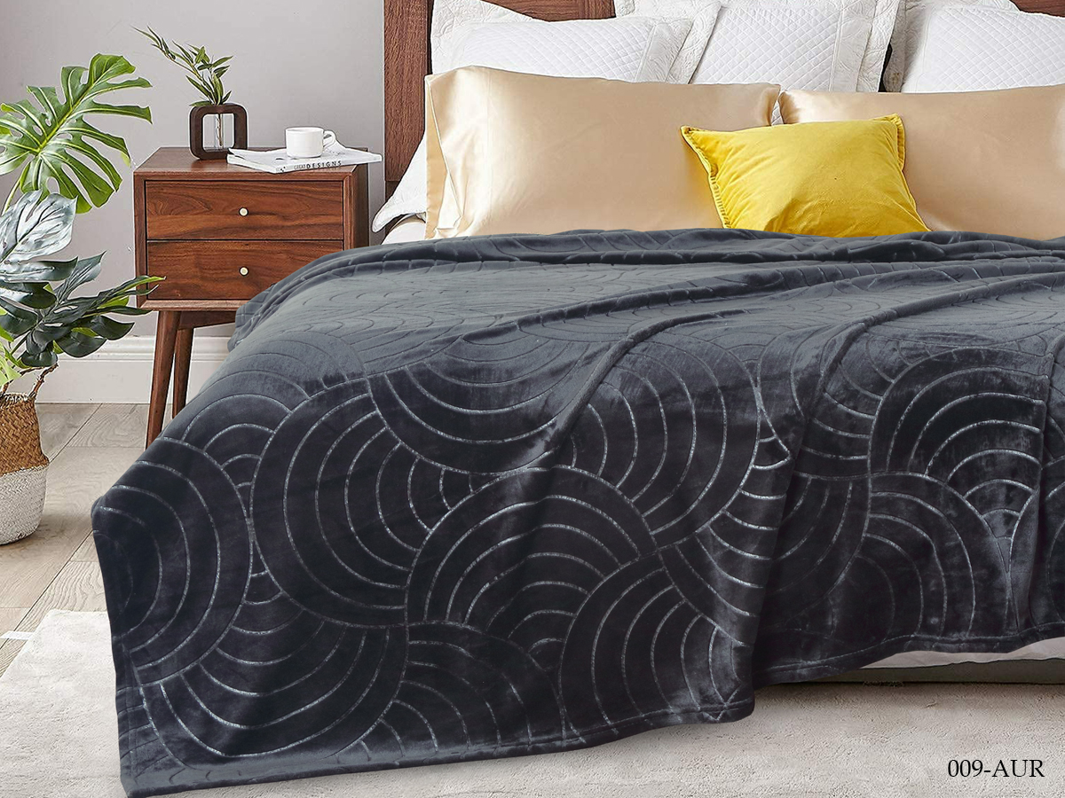 

Плед Cleo Home Aura Collection 200х220 евро велсофт, Aura Collection