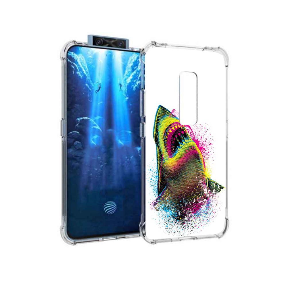 

Чехол MyPads Tocco для Vivo V17 Pro челюсти-2 (PT226965.387.674), Прозрачный, Tocco