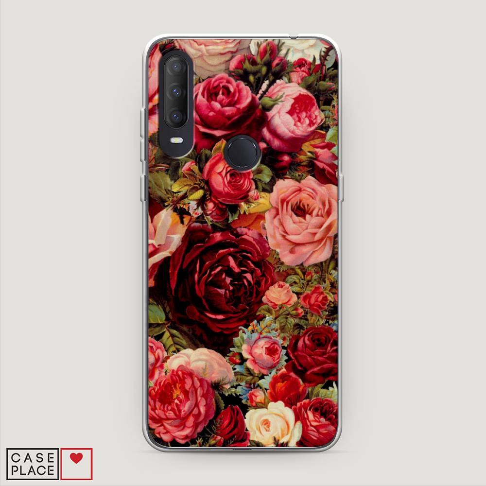 

Чехол Awog на Alcatel 1S (2020) / Алкатель 1S (2020) "Розы винтажные", 170850-8