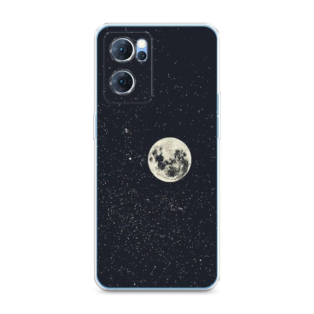 

Чехол для Oppo Reno 7 5G "Полнолуние", Красный, 258150-2