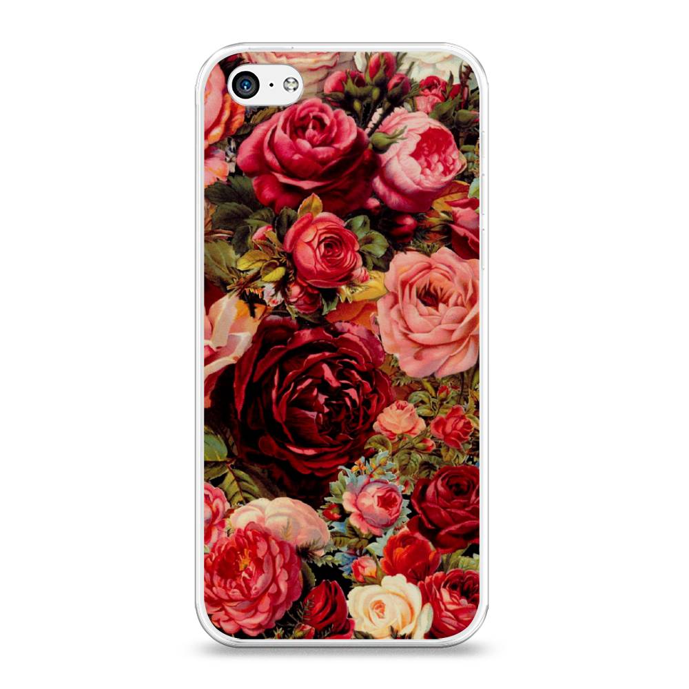 

Чехол Awog на Apple iPhone 5C / Айфон 5C "Розы винтажные", 10250-8