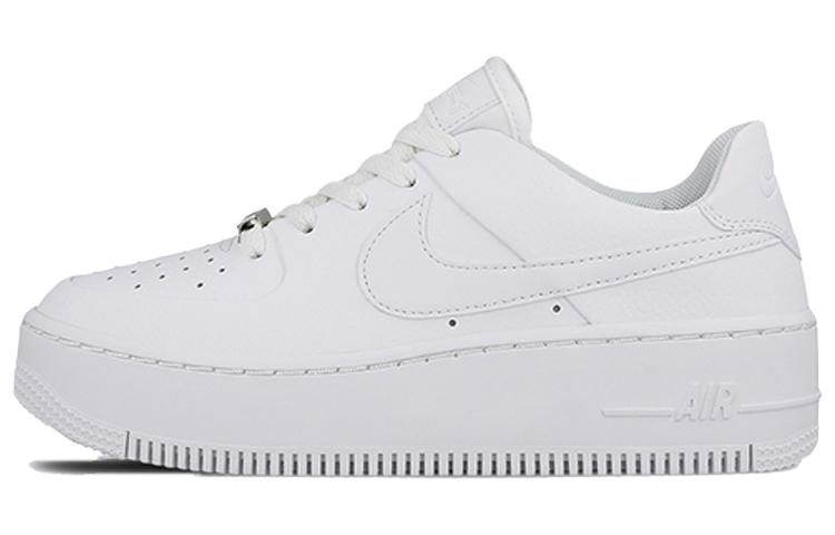 

Кеды унисекс Nike Air Force 1 Sage Triple White (W) белые 40.5 EU, Белый, Air Force 1 Sage Triple White (W)