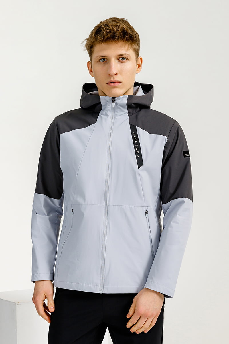 Ветровка мужская Anta Training A-RAIN RESISTANT 852317621 серая 3XL