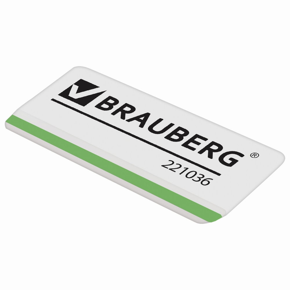 

Набор из 40 шт, Резинка стирательная Brauberg Partner (221036), Белый