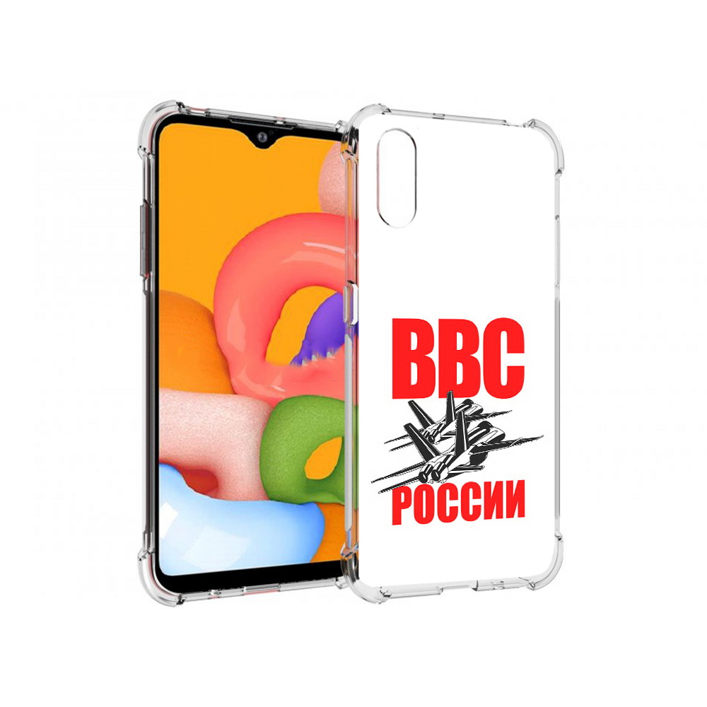 

Чехол MyPads Tocco для Samsung Galaxy A01 ввс (PT144711.509.257), Прозрачный, Tocco