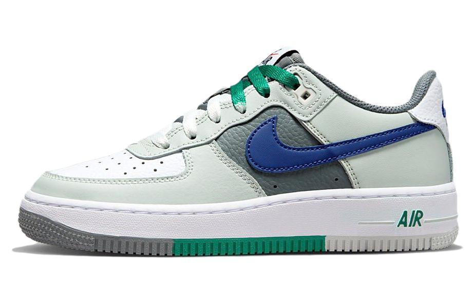 

Кеды унисекс Nike Air Force 1 Low GS голубые 38.5 EU, Голубой, Air Force 1 Low GS