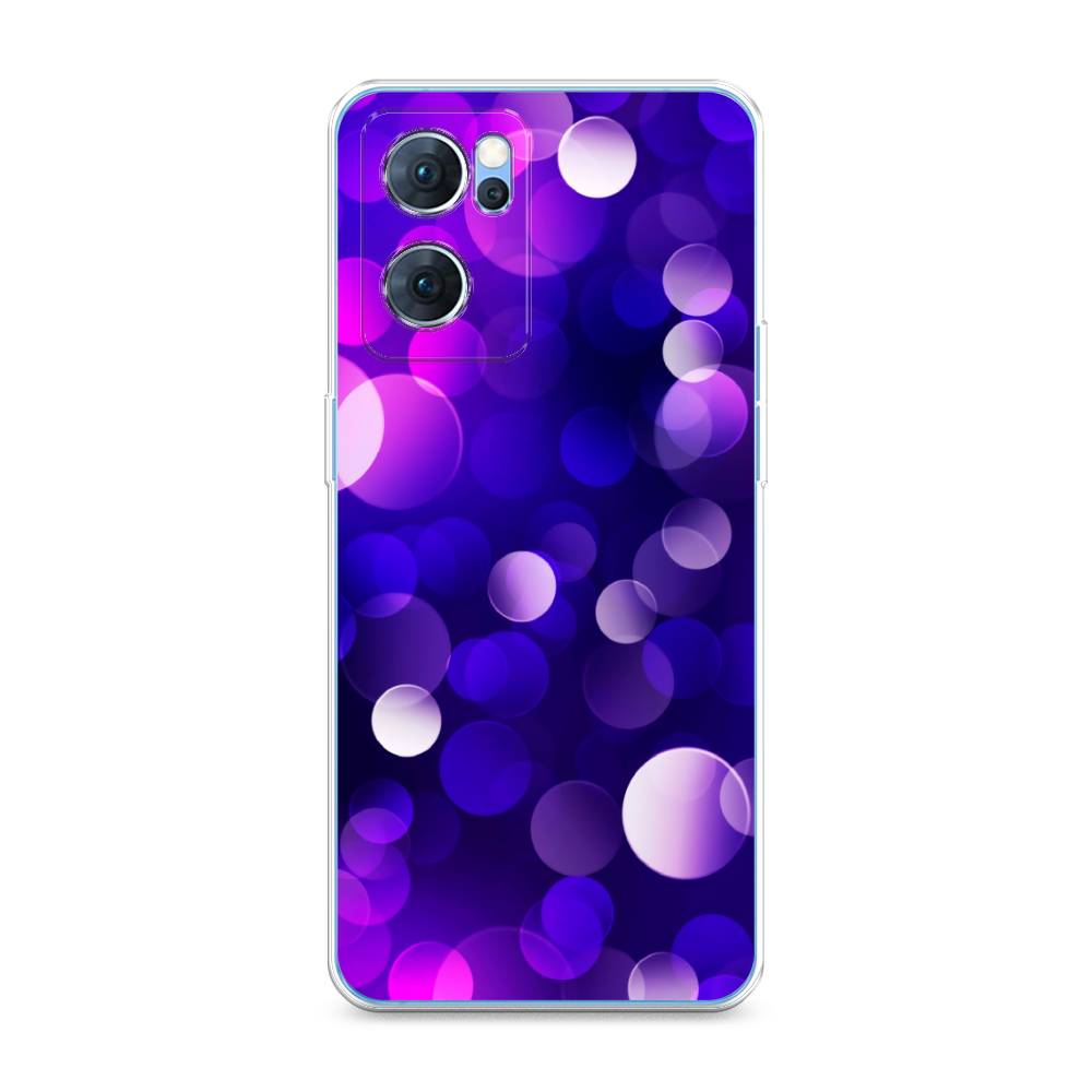 

Чехол для Oppo Reno 7 5G "Абстракция 27", Фиолетовый, 258150-3