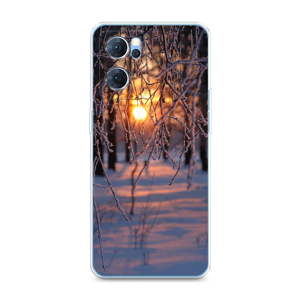 

Чехол для Oppo Reno 7 5G "Зима 7", Оранжевый;розовый;черный, 258150-2