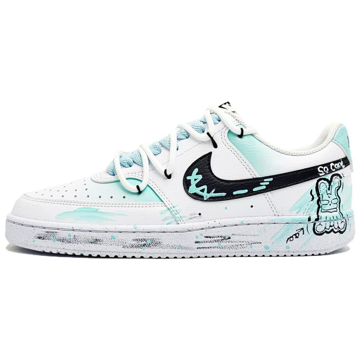 

Кеды унисекс Nike Court Vision 1 белые 44.5 EU, Белый, Court Vision 1