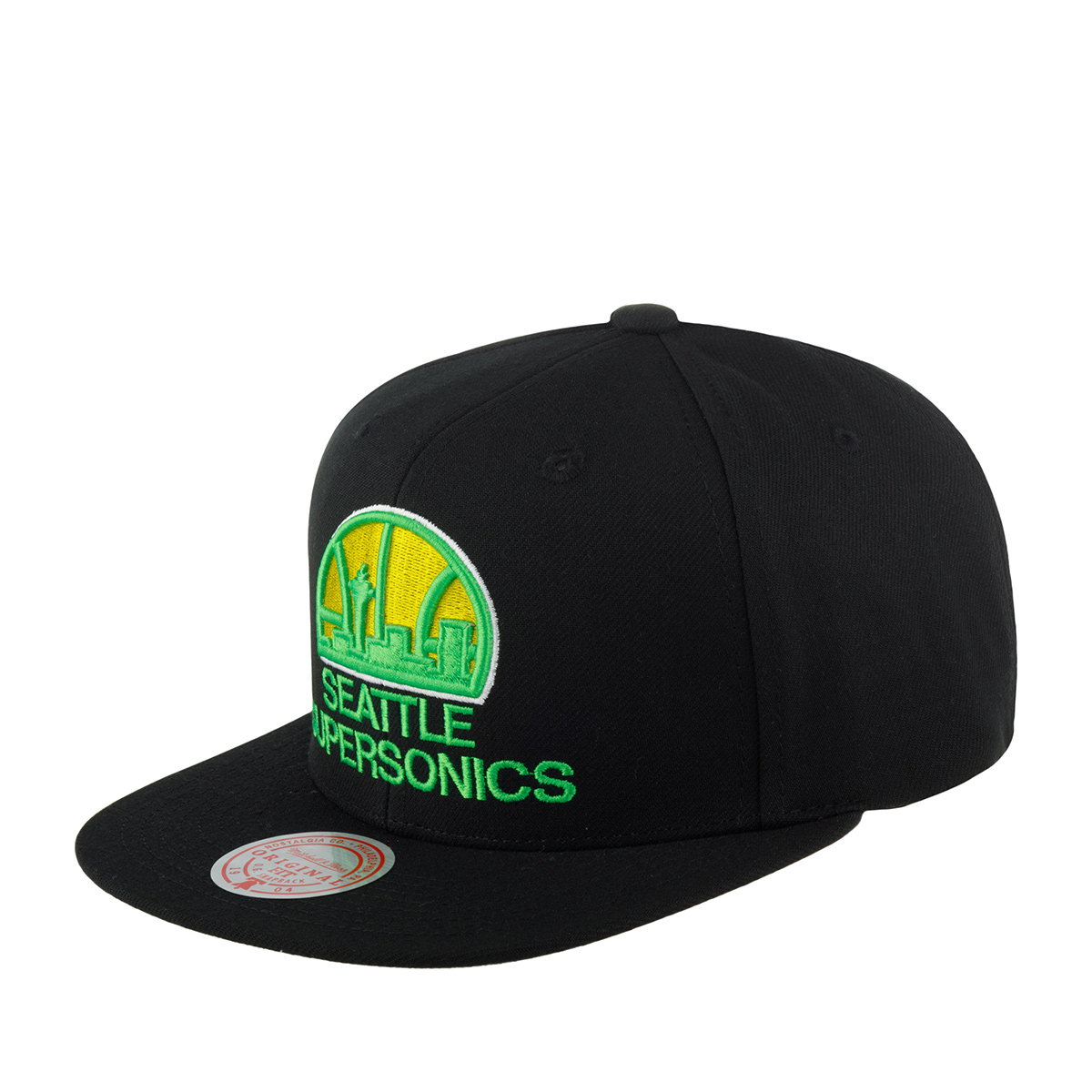 Бейсболка унисекс Mitchell&Ness HHSS5471-SSUYYPPPBLCK Seattle Supersonics NBA черная