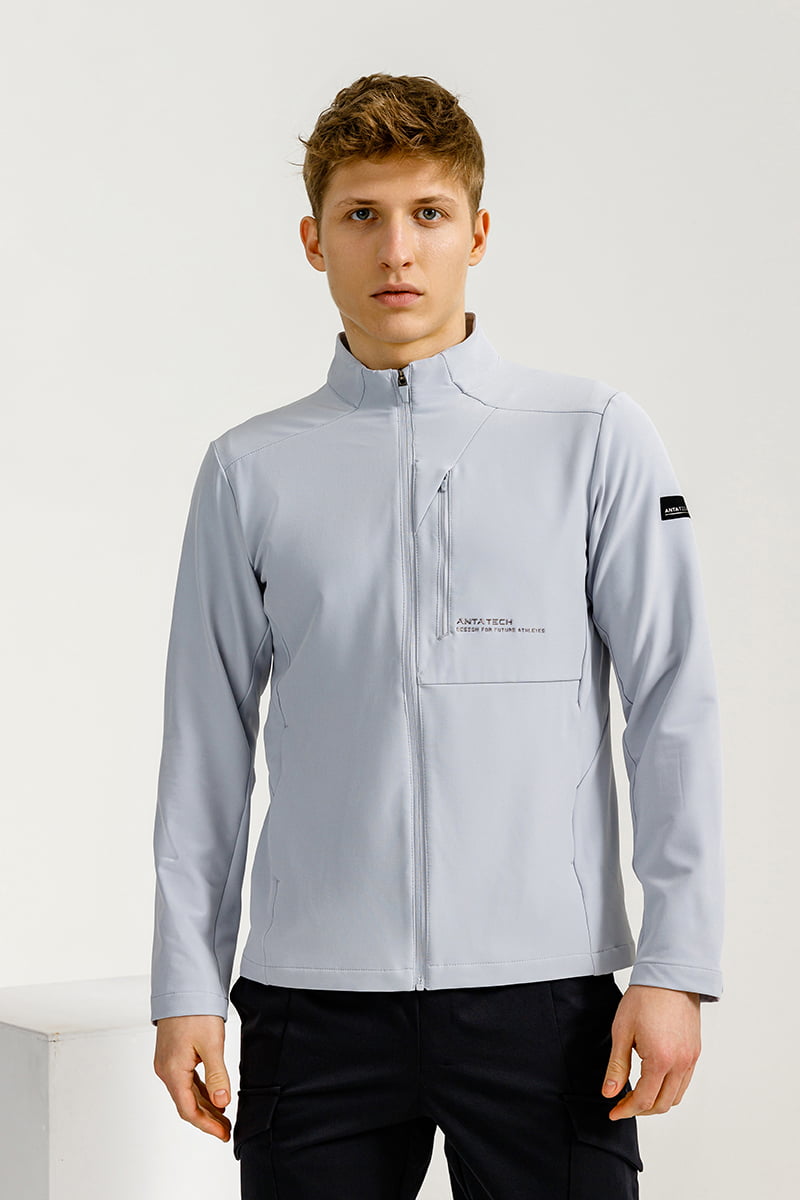 

Ветровка мужская Anta Training 852317628 серая 2XL, Серый, Training 852317628