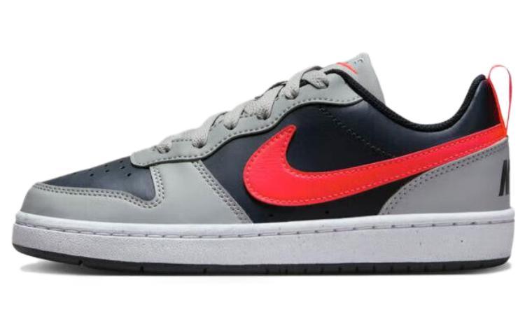 

Кеды унисекс Nike Court Borough GS черные 36 EU, Черный, Court Borough GS