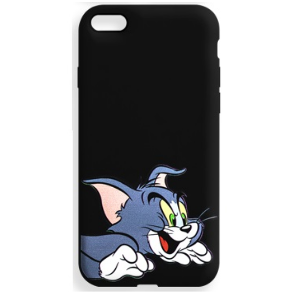 

Чехол для IPhone 7/8/SE(2020) matte 1.3 mm G157 черный с принтом "Том", Чехол iPhone 7/8/SE(2020) matte 1.3 mm G157 черный с принтом "Том"